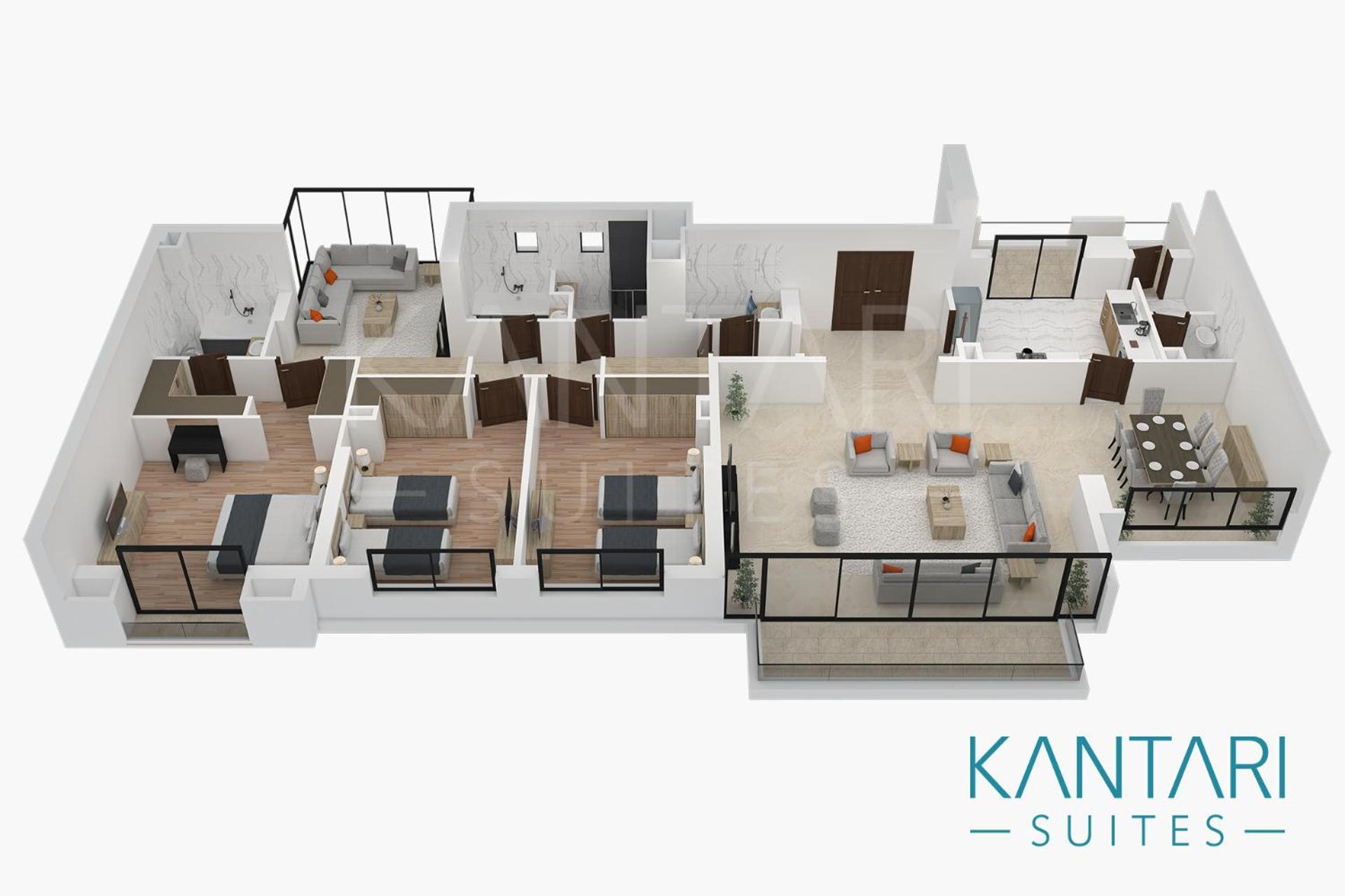 Kantari Suites Бейрут Екстериор снимка